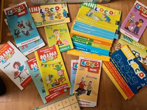 Mini loco: 26 boekjes voor 4-6 jaar en een locodoos, Kinderen en Baby's, Speelgoed | Educatief en Creatief, Gebruikt, Rekenen
