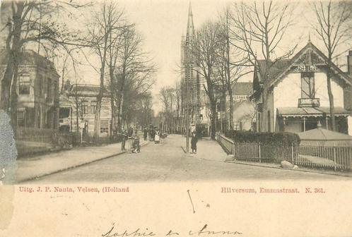 (701-121-039) Hilversum Emmastraat, Verzamelen, Ansichtkaarten | Nederland, Noord-Holland, Verzenden