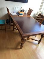 tafel,eetkamer, eetkamertafel, uittrekbaar, antiek, Ophalen, Gebruikt, Overige materialen, 200 cm of meer