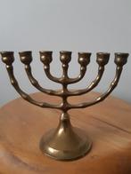 joodse kandelaar  menora, Ophalen of Verzenden, Koper of Brons