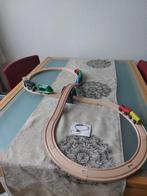 Treinbaan Ikea met extra's, Kinderen en Baby's, Speelgoed | Houten speelgoed, Ophalen, Zo goed als nieuw