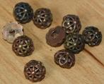 Antieke koperen knopen 40345, Ophalen of Verzenden, SIDI