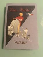 Vespa notitieboekje Vespa Club Milano, Ophalen of Verzenden, Nieuw, Overige typen