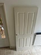 Houten deur, Ophalen, 80 tot 100 cm, Binnendeur, Zo goed als nieuw