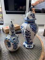 Divers delfts blauwe vazen/ kruik, Ophalen