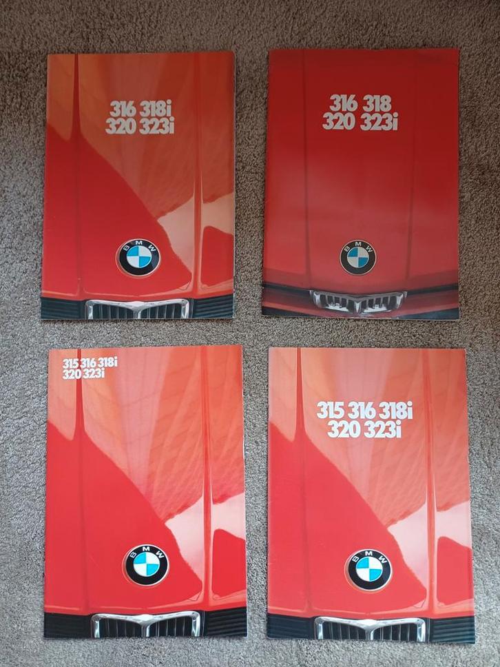 BMW 3 Serie Folders Jaren 80 - Nederlandstalig, Boeken, Auto's | Boeken, Ophalen of Verzenden