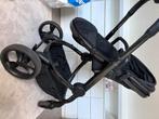 Kinderwagen icandy cerium Peach black, Gebruikt, Combiwagen, Verstelbare duwstang, Ophalen