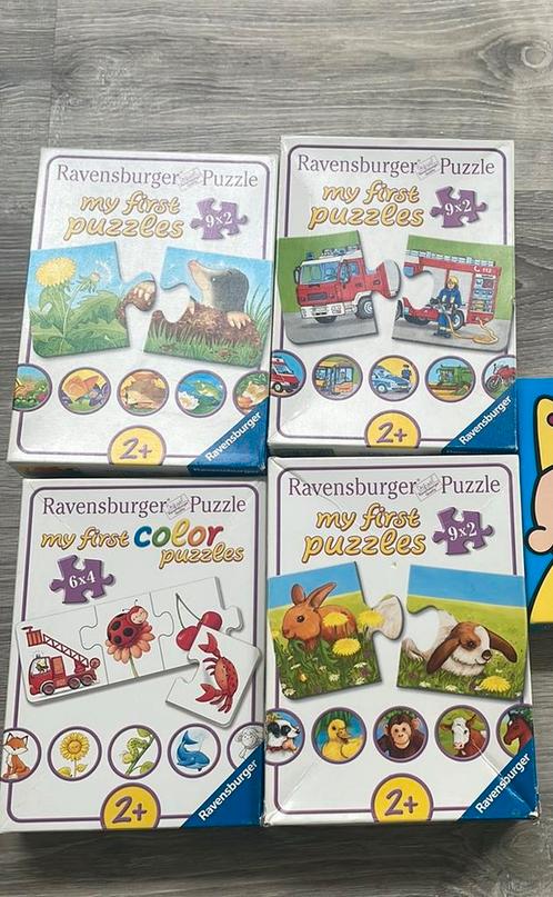 4x Ravensburger my first puzzles, Kinderen en Baby's, Speelgoed | Kinderpuzzels, Zo goed als nieuw, Ophalen of Verzenden