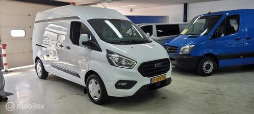 Ford Transit met 80.000 km Custom 320 2.0 TDCI L2H2, Auto's, Bestelauto's, ABS, Airconditioning, Alarm, Bluetooth, Bochtverlichting