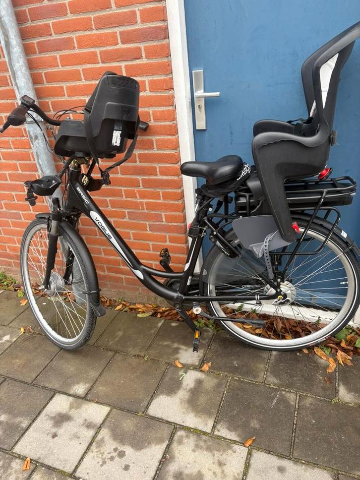 Vogue elektrische fiets, Fietsen en Brommers, Fietsen | Dames | Moederfietsen, Zo goed als nieuw, Overige merken, Ophalen