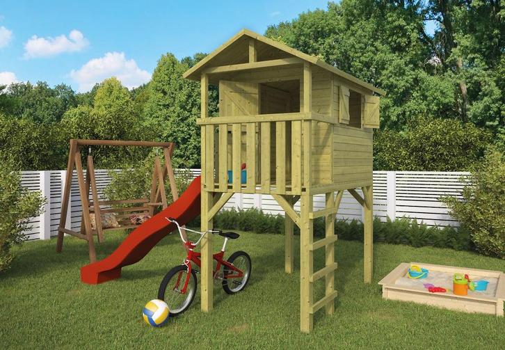 Speelhuisje Voldemort, Kinderen en Baby's, Speelgoed | Buiten | Speeltoestellen, Nieuw, Glijbaan, Ophalen of Verzenden