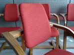 Set van 4x Stokke (Variér) Actulum (Steenrood), Als Nieuw!, Huis en Inrichting, Stoelen, Metaal, Ophalen of Verzenden, Zo goed als nieuw