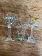 3 bierglazen, Verzamelen, Biermerken, Ophalen of Verzenden, Nieuw, Glas of Glazen, Overige merken