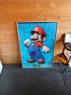 Super mario poster schilderij xxl, Verzamelen, Ophalen, Rechthoekig Staand, Met lijst, A1 t/m A3