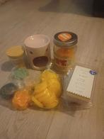 Lichtroze waxbrander met veel waxmelts, Ophalen of Verzenden, Zo goed als nieuw, Overige materialen, Minder dan 25 cm