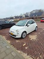 Fiat 500 1.2 C 2008 Wit Panoramadak, Auto's, Voorwielaandrijving, 1242 cc, 4 cilinders, 840 kg