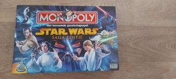 bordspel new Monopoly Star Wars Saga Monopolie edition fraai beschikbaar voor biedingen