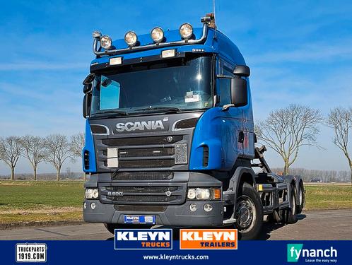 SCANIA R500 v8 6x2 retarder, Auto's, Vrachtwagens, Bedrijf, Te koop, ABS, Airconditioning, Cruise Control, Traction-control, Trekhaak