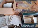 Tegels diverse tinten wit, geschikt voor mozaïek., Hobby en Vrije tijd, Knutselen, Ophalen of Verzenden, Materiaal