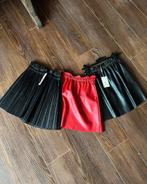 2 leren rokjes mt m, Kleding | Dames, Rokken, Maat 38/40 (M), Zwart, Nieuw, Ophalen of Verzenden