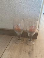 Emelisse bierglazen 2x, Ophalen of Verzenden, Gebruikt, Bierglas