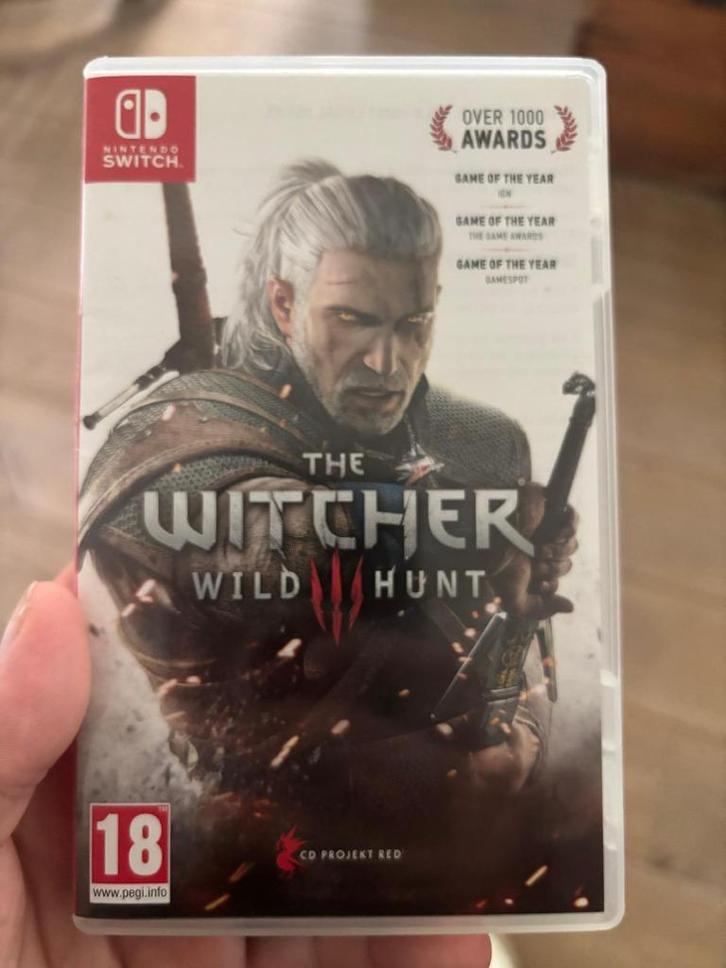 Nintendo Switch The Witcher 3: Wild Hunt, Spelcomputers en Games, Games | Nintendo Switch, Zo goed als nieuw, Avontuur en Actie