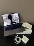 MacBook Pro 14 Inch 2021 M1, Computers en Software, Apple Macbooks, MacBook Pro, Qwerty, Overige groottes, 512 GB