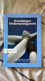 A.M.M.M. van Zeijl - Grondslagen Ondernemingsrecht, Ophalen of Verzenden, Zo goed als nieuw, A.M.M.M. van Zeijl; M.P.L. Adriaansen