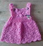 vrolijke rose baby jurk, Kinderen en Baby's, Babykleding | Maat 86, Verzenden, Nieuw, Meisje, Jurkje of Rokje