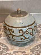 Oliebrander bol, lichtblauw (131024), Ophalen of Verzenden, Zo goed als nieuw, Overige materialen, Minder dan 25 cm