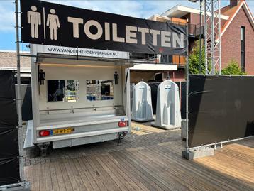- Te huur - Luxe toiletwagens en plaszuilen  beschikbaar voor biedingen