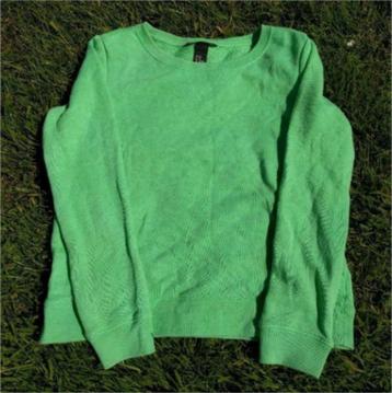 Comfortabele groene trui maat xs merk basic van H&M beschikbaar voor biedingen