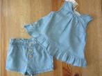 Nieuw blauw gestipt zomersetje Primark maat 62-68, Ophalen of Verzenden, Nieuw, Meisje, Setje