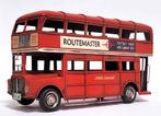 Engelse dubbeldekker rood bus miniatuur van metaal model, Ophalen of Verzenden, Nieuw, Overige typen