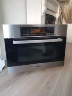Luxe miele combi oven magnetron H5080BM, Oven, Zo goed als nieuw, Inbouw, 45 tot 60 cm