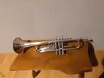 H Singha serienummer F1503, Muziek en Instrumenten, Blaasinstrumenten | Trompetten, Ophalen, Gebruikt, Bes-trompet