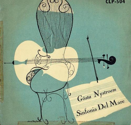 Gösta Nystroem – Sinfonia del Mare-1951 Metronome – CLP-504, Cd's en Dvd's, Vinyl | Klassiek, Zo goed als nieuw, Ophalen of Verzenden