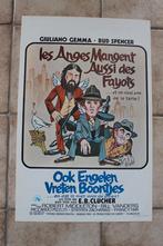 filmaffiche Bud Spencer Even Angels Eat Beans filmposter, Rechthoekig Staand, Ophalen of Verzenden, Zo goed als nieuw, A1 t/m A3