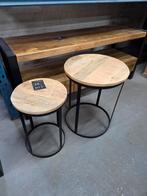 Mooie Mangohouten Salontafels, Gebruikt, 50 tot 100 cm, 50 tot 100 cm, Minder dan 50 cm