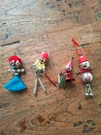 Oude kerstballen gablonzer poppetjes, Diversen, Kerst, Ophalen of Verzenden, Zo goed als nieuw
