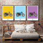 Yamaha FS1 drieluik poster set, Ophalen of Verzenden, A1 t/m A3, Rechthoekig Staand, Overige onderwerpen