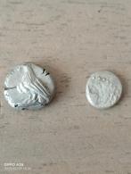 2 antieke zilveren Griekse munten, Ophalen of Verzenden, Overige landen, Losse munt, Zilver