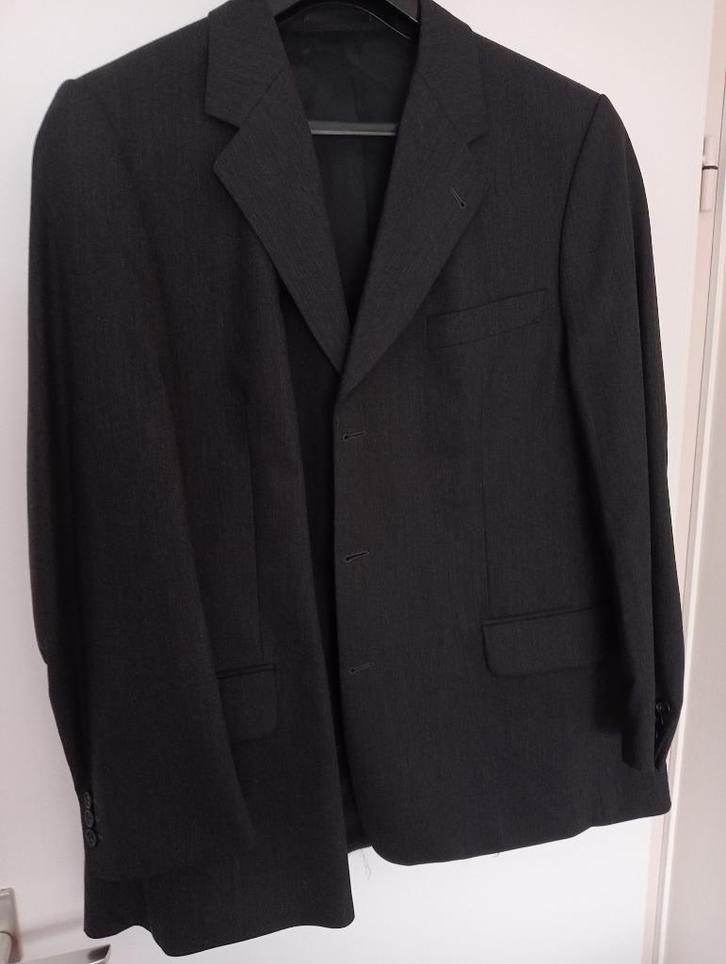 Te koop prachtig herenkostuum antracietgrijs, Kleding | Heren, Kostuums en Colberts, Zo goed als nieuw, Overige maten, Grijs, Ophalen of Verzenden