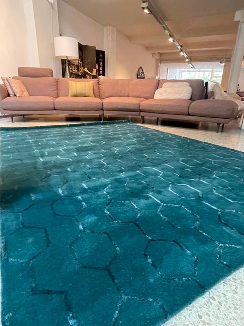 Brink en Campman Wedgwood Gio Teal tapijt 200 x 280, Huis en Inrichting, Stoffering | Tapijten en Kleden, Nieuw, 150 tot 200 cm