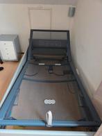 Auping 1 persoons bed electrisch, Huis en Inrichting, Ophalen, 90 cm, Eenpersoons, Wit