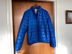 Mooie blauwe heren jas maat M, Ophalen of Verzenden, Zo goed als nieuw, Maat 48/50 (M), Blauw