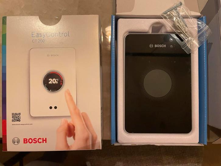 Bosch EasyControlCT-200 Thermost incl adapter-Nieuw in doos!, Doe-het-zelf en Verbouw, Thermostaten, Nieuw, Slimme thermostaat