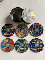Set van 6 onderzetters in blikken doosje - Hall of Fame, Ophalen of Verzenden, Zo goed als nieuw