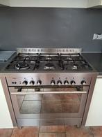 Pelgrim Novecento gasfornuis met oven, Witgoed en Apparatuur, Fornuizen, Ophalen, Gebruikt, 60 cm of meer, 4 kookzones