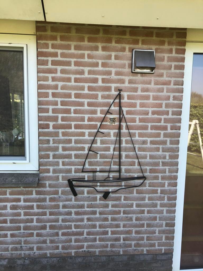 Randmeer silhouet op muur of los     DIRECT LEVERBAAR !, Watersport en Boten, Ophalen of Verzenden, Nieuw